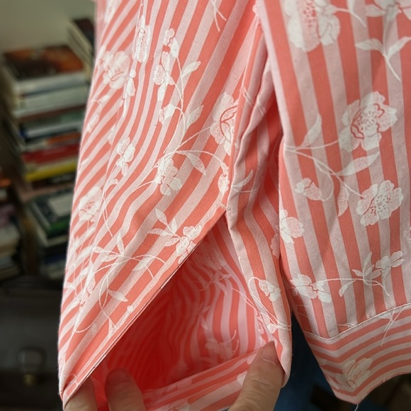 Peach Floral Shirt - Picture 6 of 9